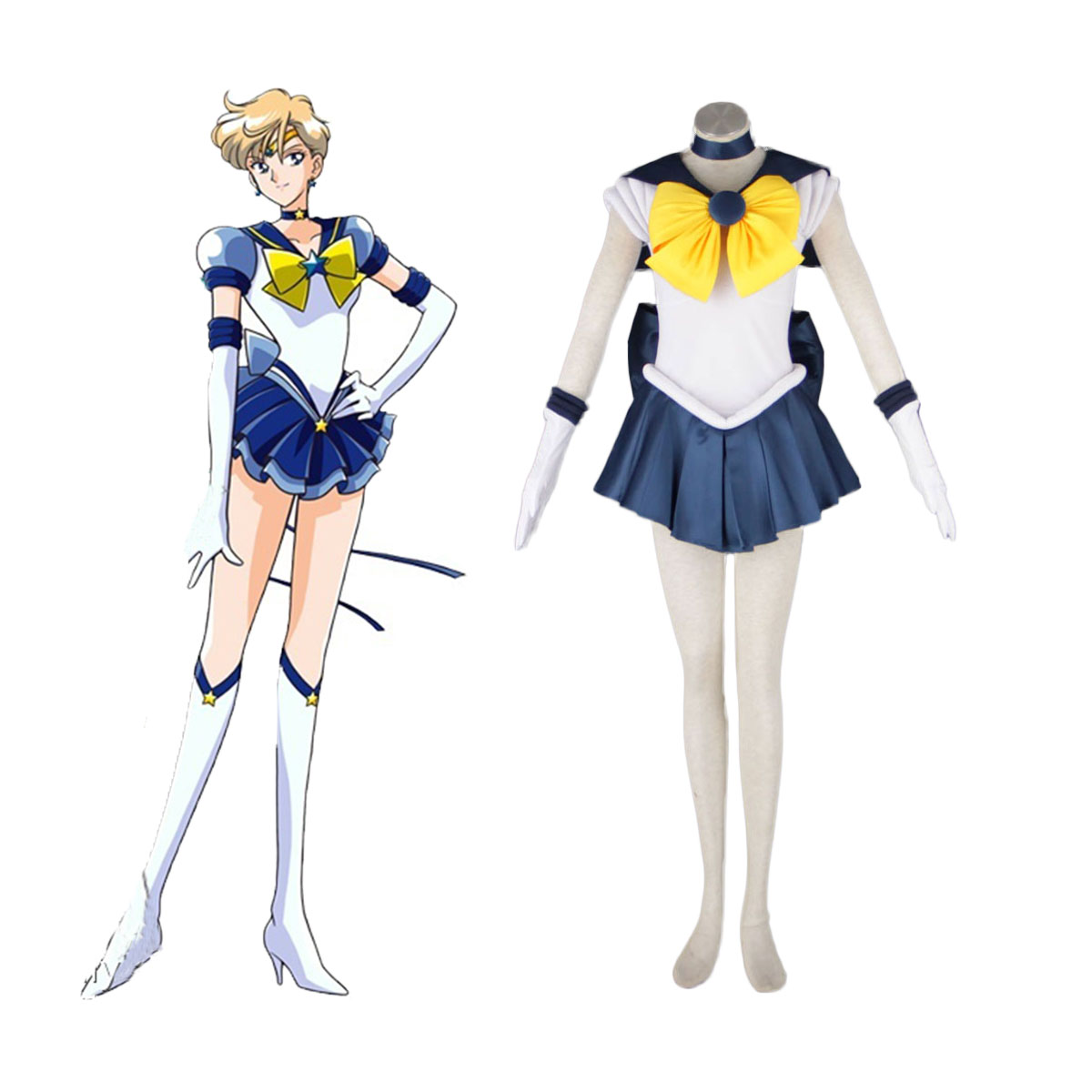 Sailor Moon Tenoh Haruka 1 Cosplay Costumes AU