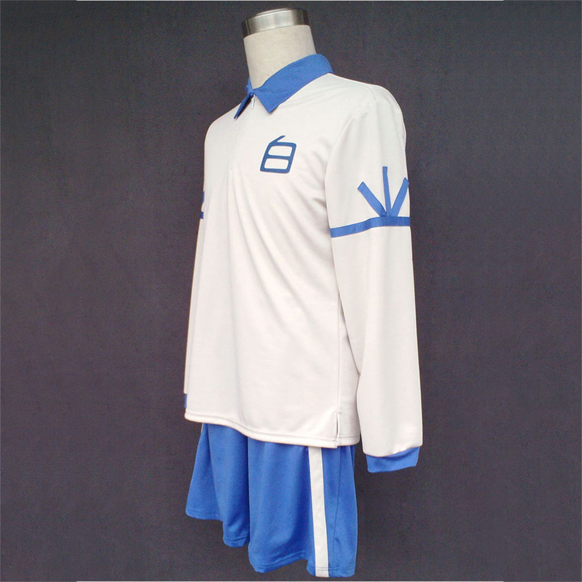 Inazuma Eleven Hakuren Summer Soccer Jersey 1 Cosplay Costumes AU