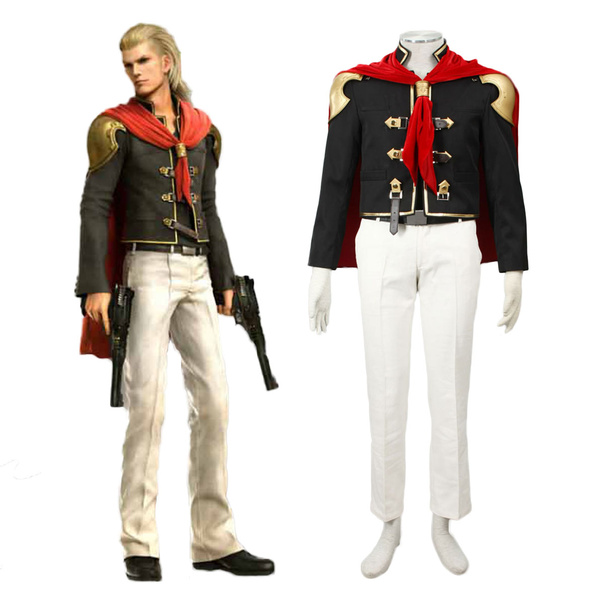 Final Fantasy Type-0 King 1 Cosplay Costumes AU