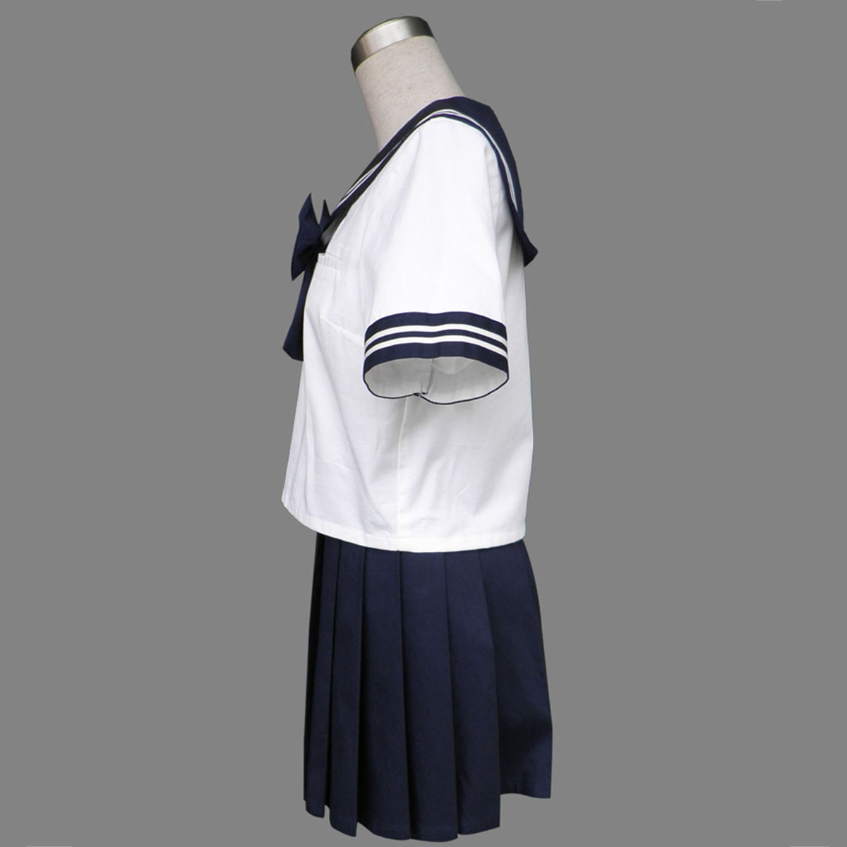 Royal Blue Short Sleeves Sailor Uniform 8 Cosplay Costumes AU