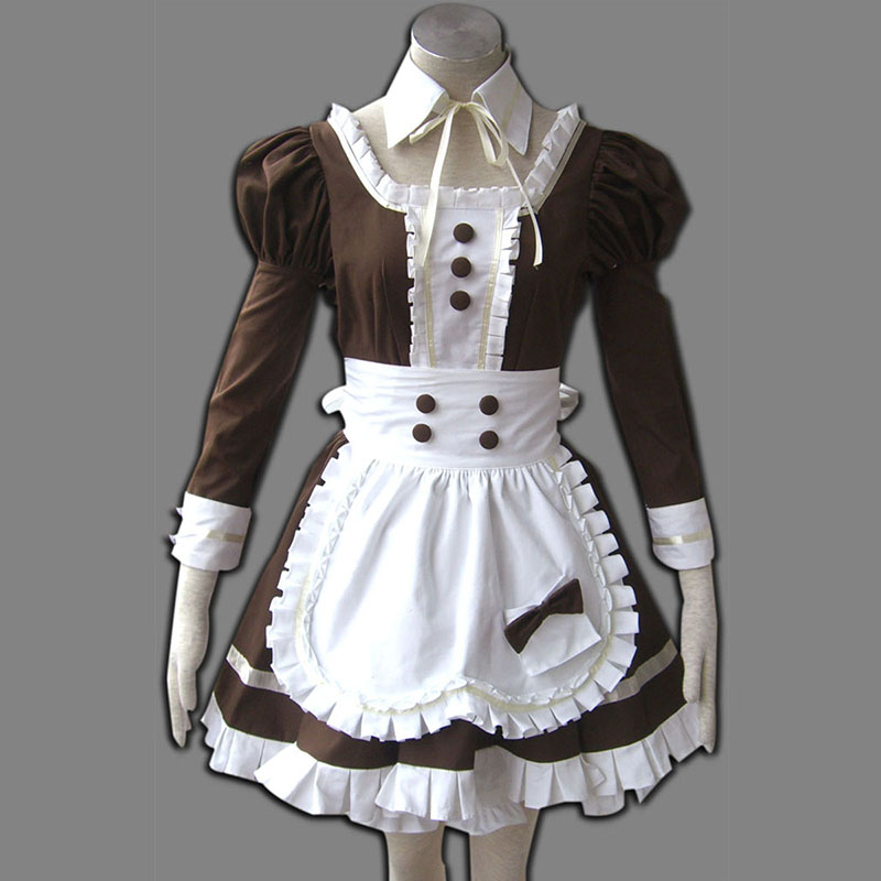 Maid Uniform 4 Coffee Whispery Cosplay Costumes AU