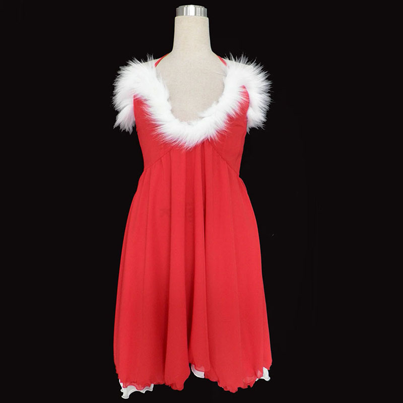 Christmas Lady Dress 3 Cosplay Costumes AU
