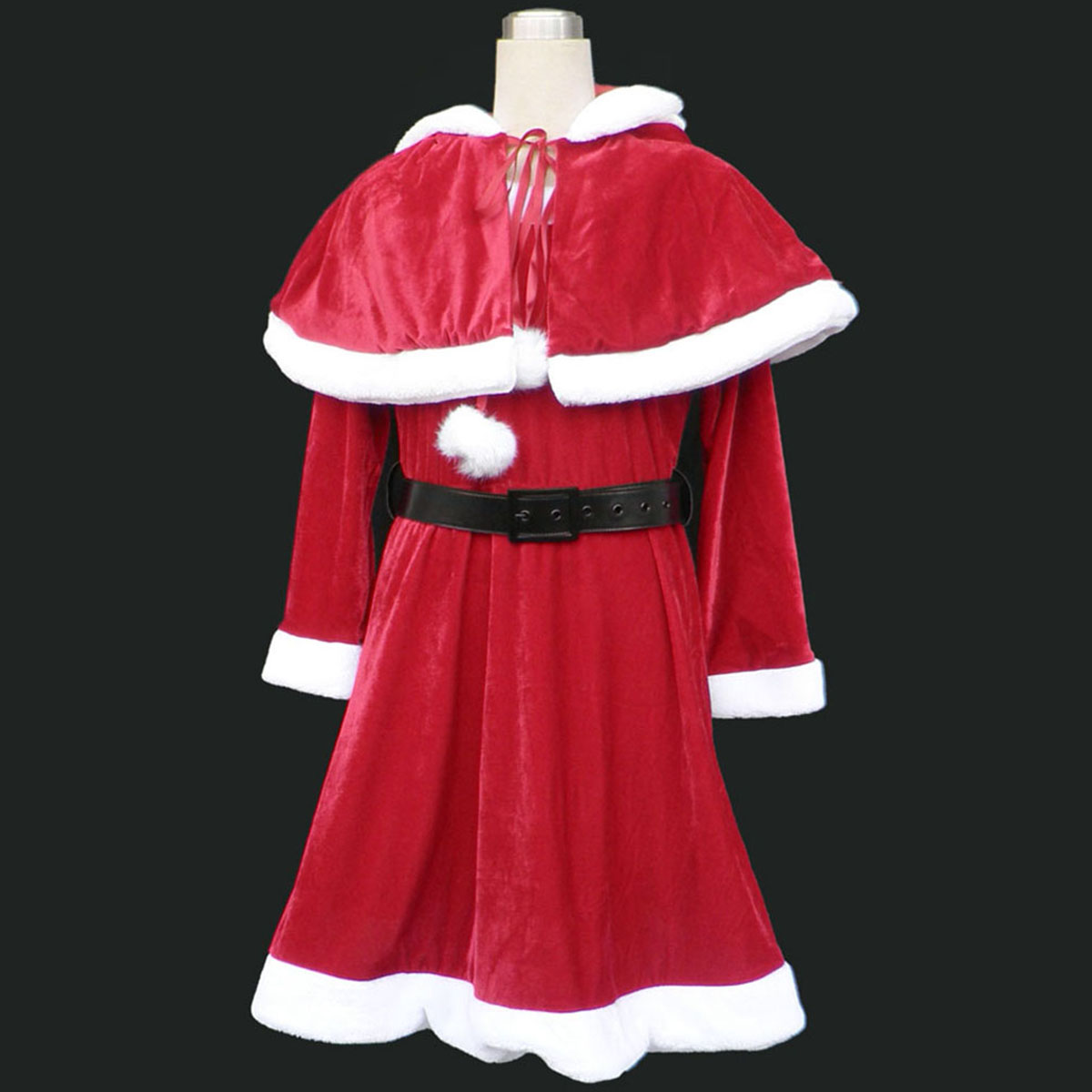 Christmas Lady Dress 9 Red Cosplay Costumes AU