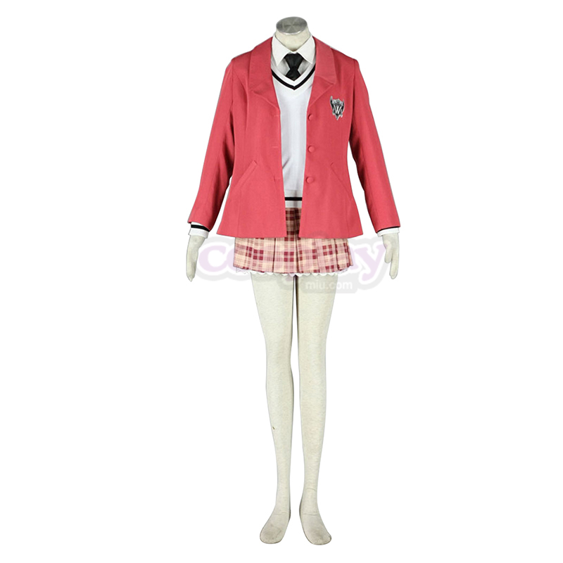 Axis Powers Hetalia Winter Female School Uniform 1 Cosplay Costumes AU