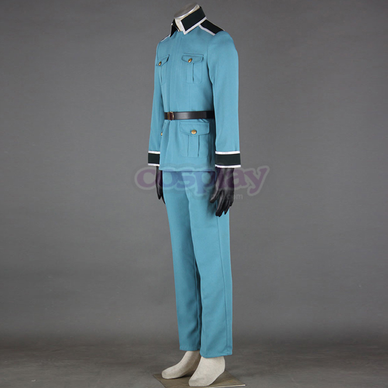 Axis Powers Hetalia Germany 1 Military Uniform Cosplay Costumes AU