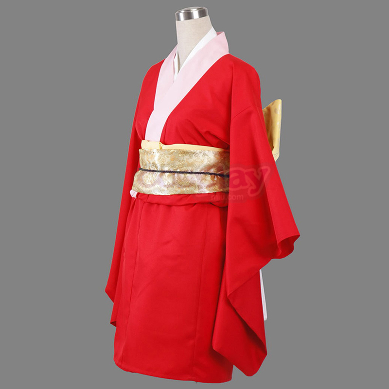 Gin Tama Kagura 6 Kimono Cosplay Costumes AU