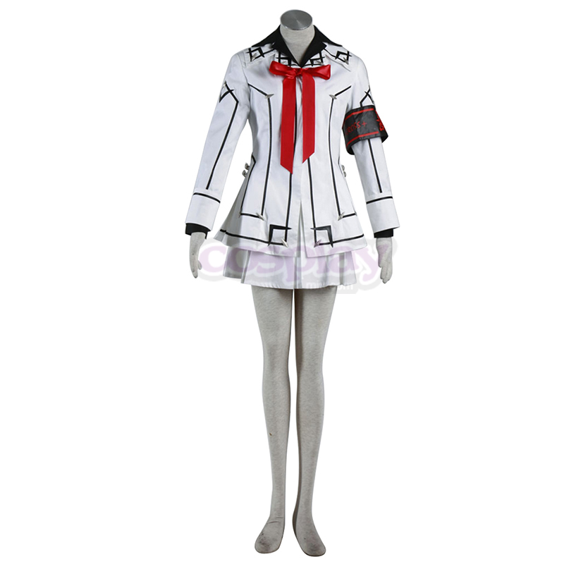 Vampire Knight Night Class White Female School Uniform Cosplay Costumes AU