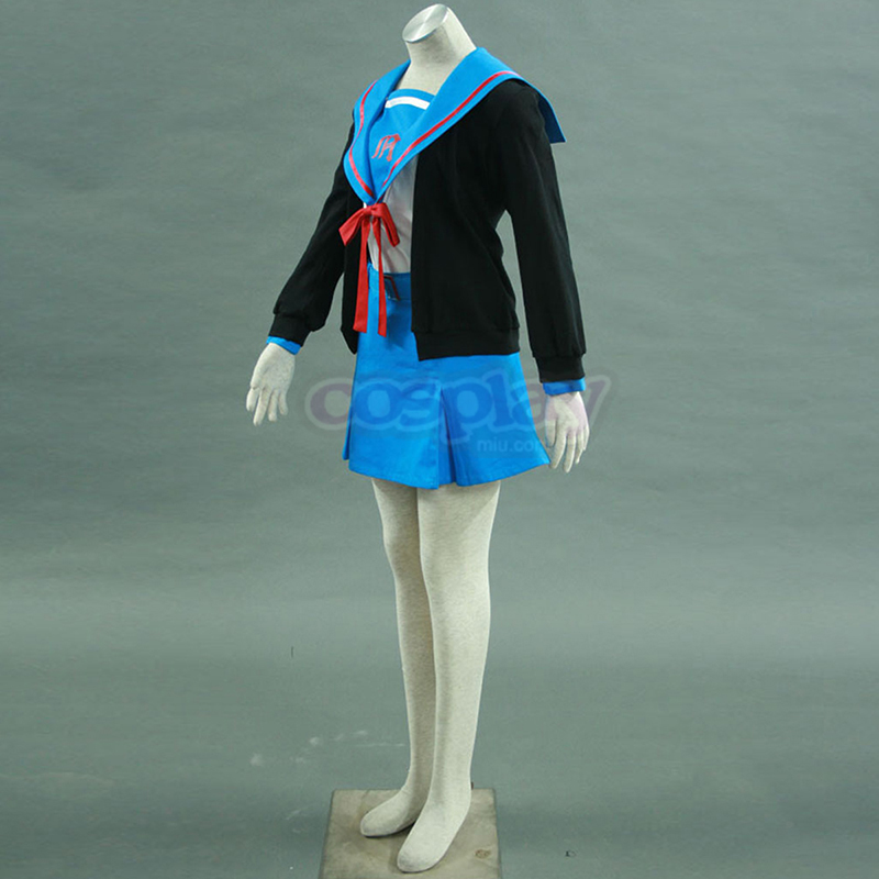 Haruhi Suzumiya Nagato Yuki 1 Cosplay Costumes AU
