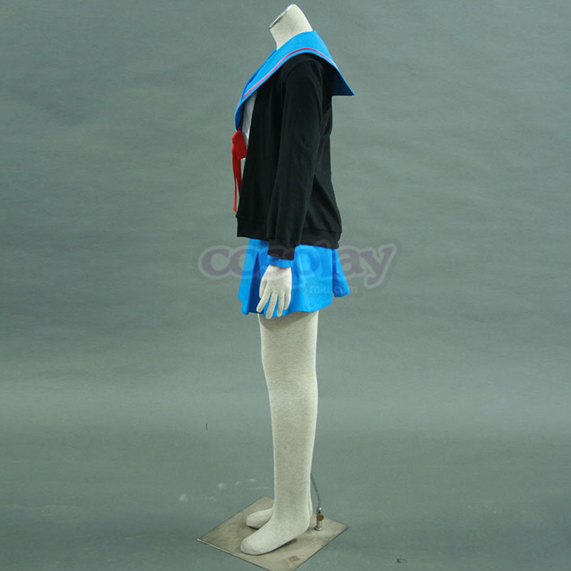Haruhi Suzumiya Nagato Yuki 1 Cosplay Costumes AU