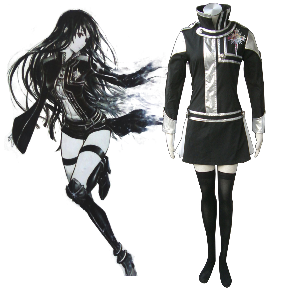 D.Gray-man Lenalee Lee 1 Cosplay Costumes AU