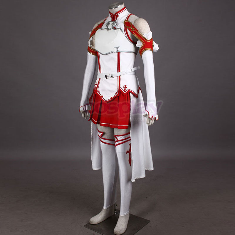 Sword Art Online Asuna 1 Cosplay Costumes AU