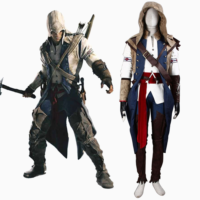 Assassin's Creed III Assassin 7 Cosplay Costumes AU
