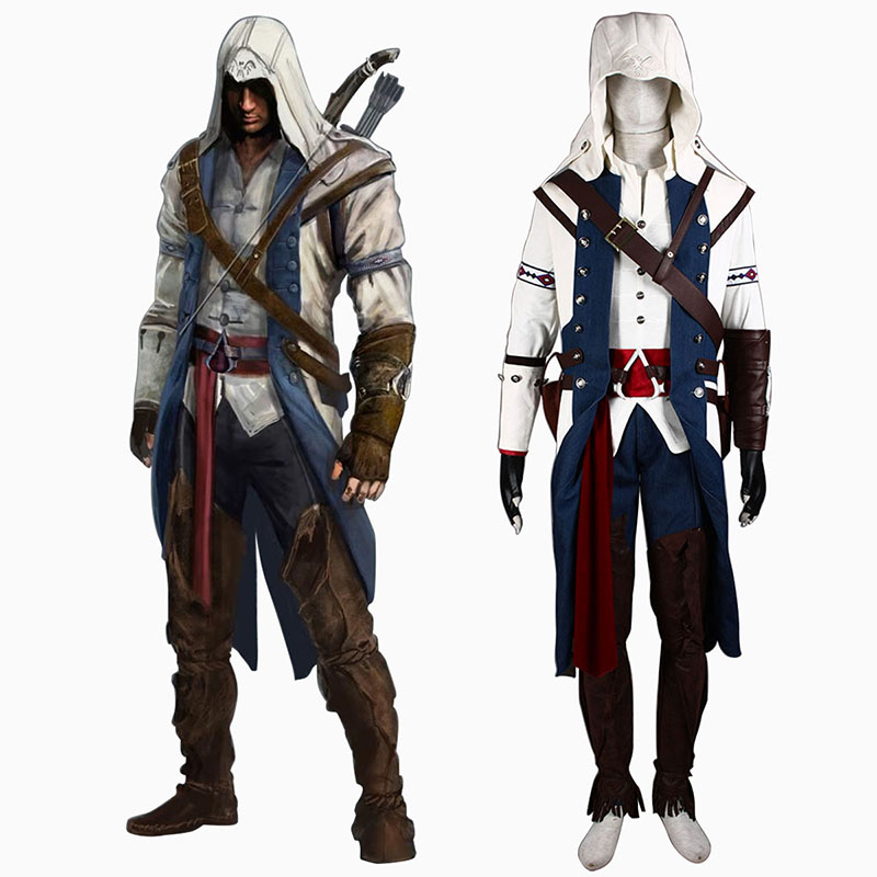 Assassin's Creed III Assassin 8 Cosplay Costumes AU