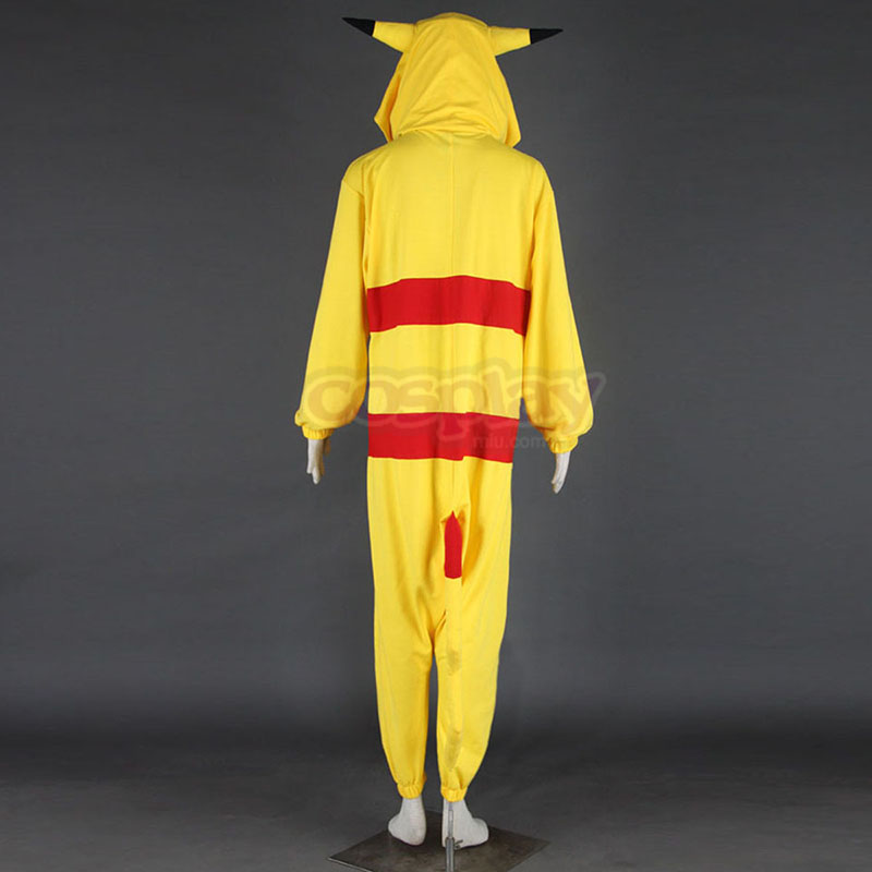 Pokémon Pikachu Pajamas 1 Cosplay Costumes AU
