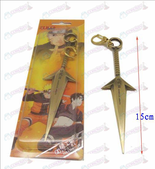 D Naruto four generations present knife buckle (Bronze)