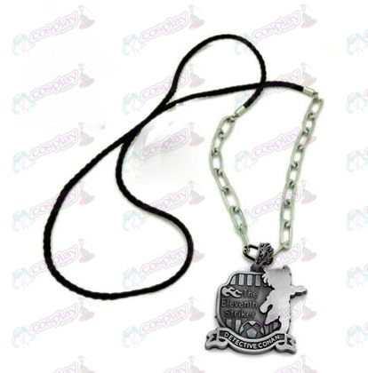 D Conan 16 anniversary of punk long necklace (silver)