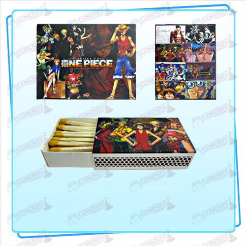 Packed One Piece Accessories matches (small box containing 8) random pattern