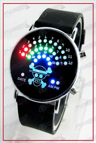 Colorful Korean fan LED watches - One Piece Accessories