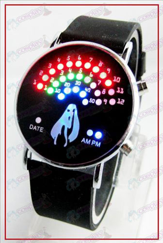 Colorful Korean fan LED watches - Hatsune Miku Accessories