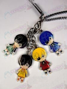 Black Butler Accessories-Charles Color 4 Pendant mobile phone chain