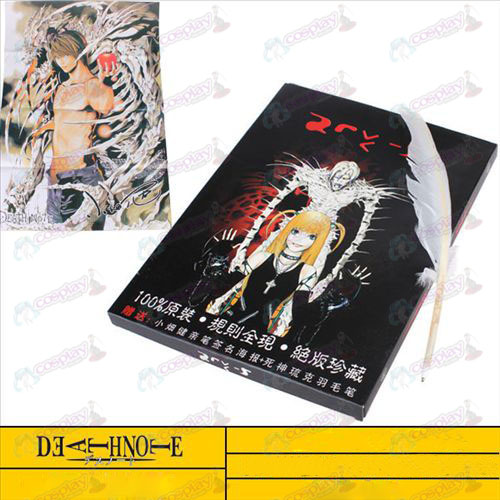 Death Note Accessories-quality female big notebook plus the quill