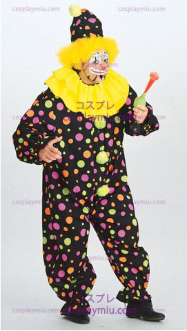 Neon Dotted Clown, Full Size
