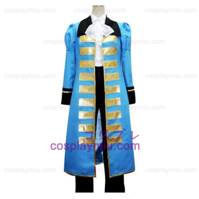 Hetalia Axis Powers Blue France Cosplay Costume