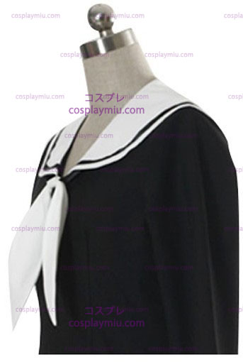 Black Long Sleeves Dress School Uniform