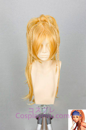 Final Fantasy X Rikku Long Cosplay Wig