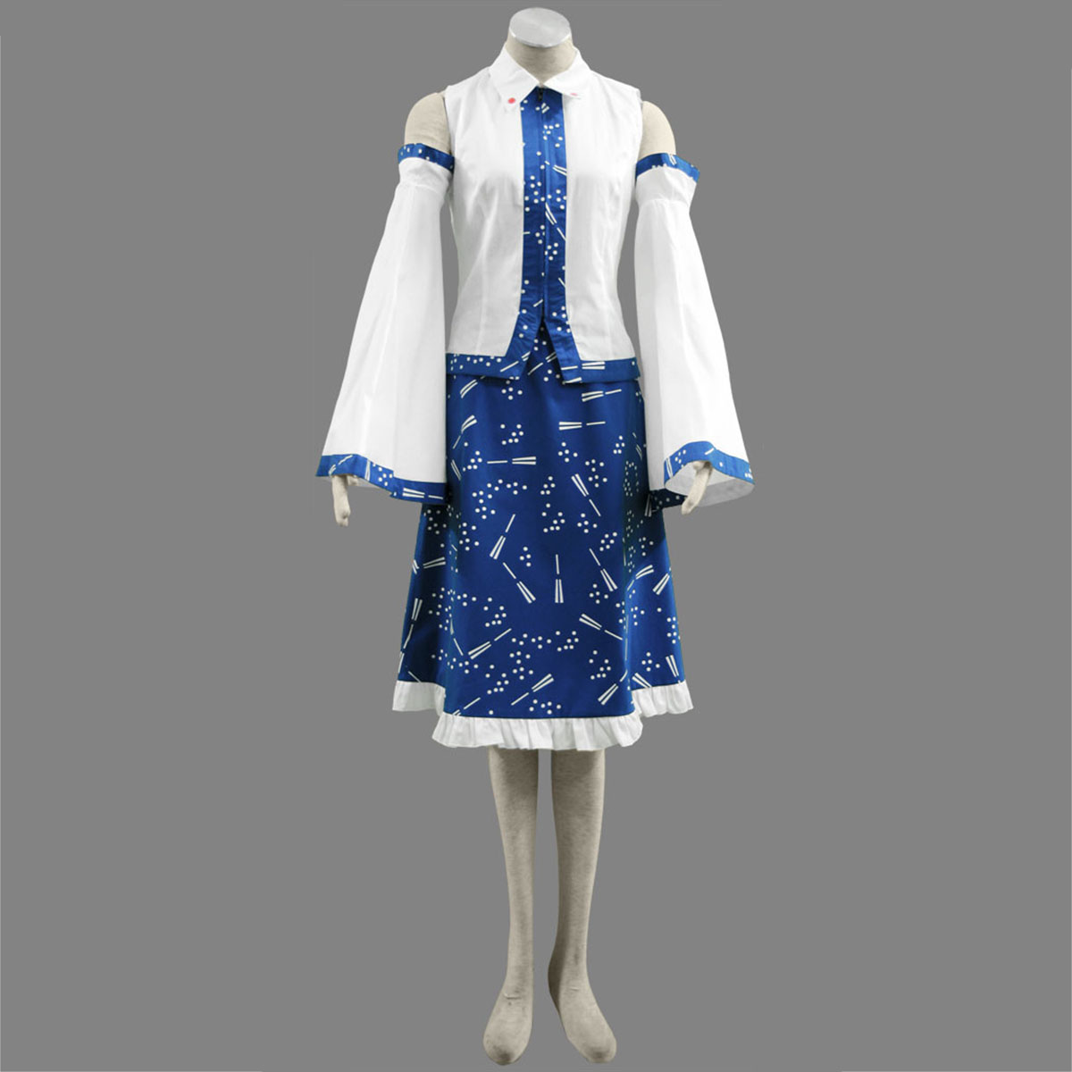 Touhou Project Kochiya Sanae Cosplay Costumes AU