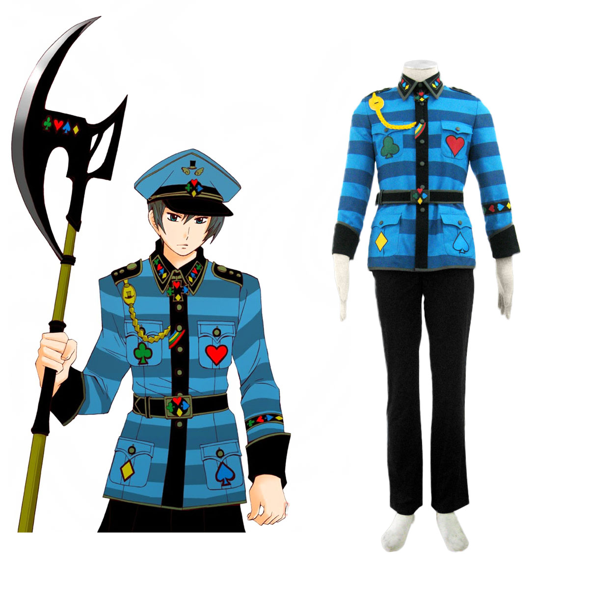 Alice in the Country of Hearts Blood Dupre Cosplay Costumes AU