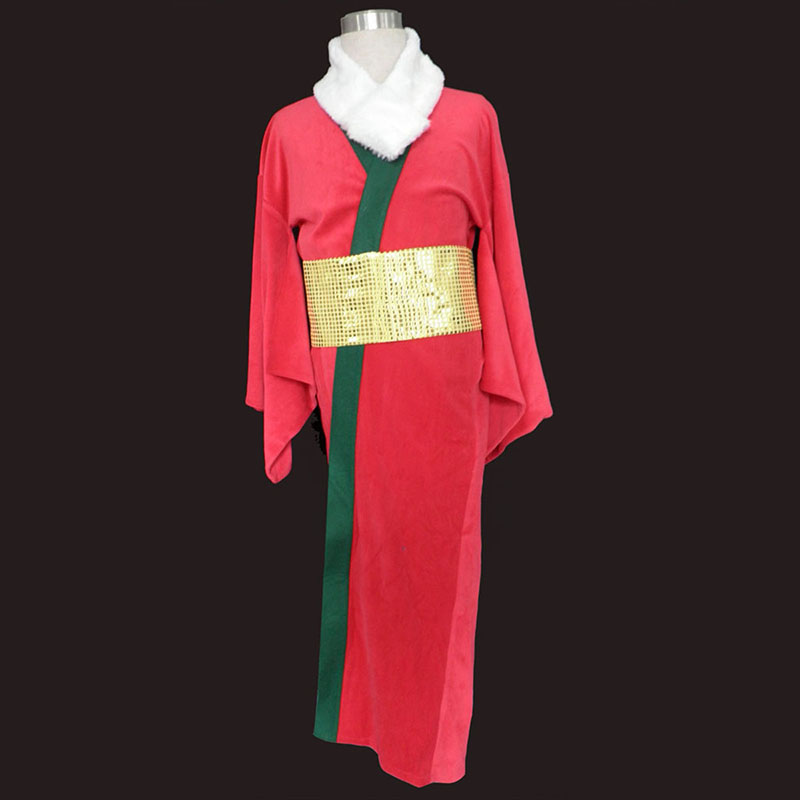 Christmas Red Kimono 1 Cosplay Costumes AU