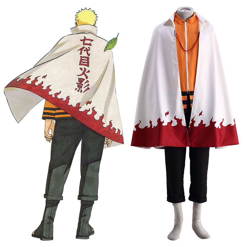 Naruto Shippuuden Naruto Uzumaki 12 Cosplay Costumes AU