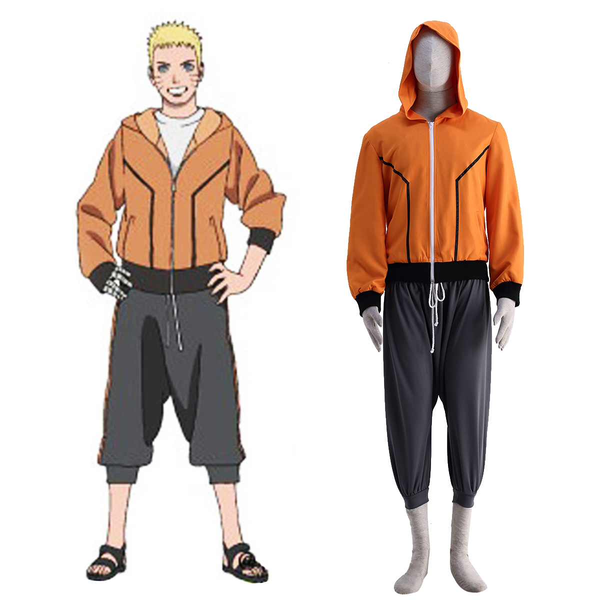 Naruto The Last Naruto 9 Cosplay Costumes AU