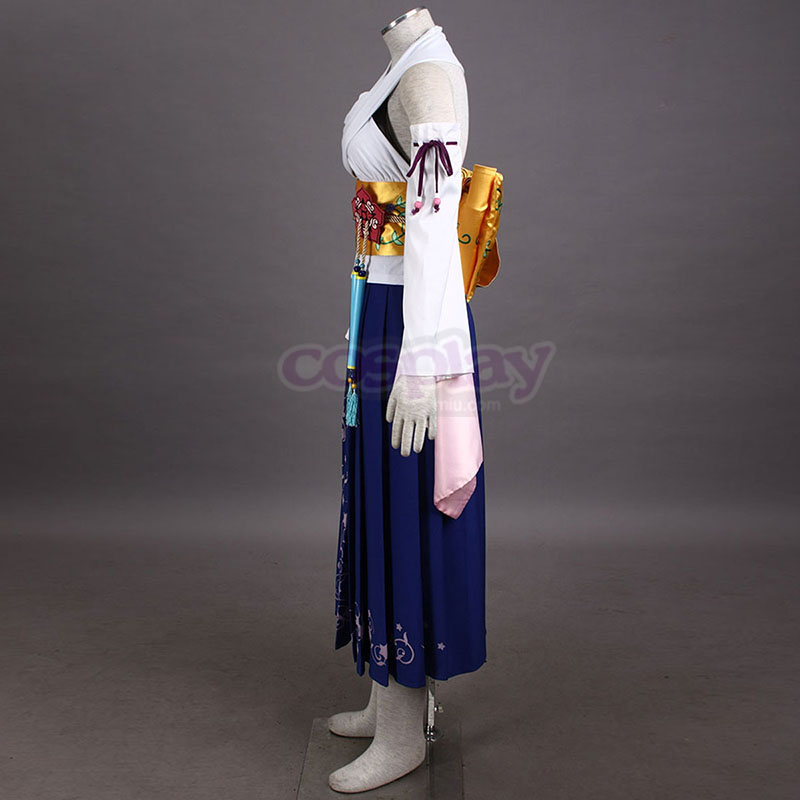 Final Fantasy X Yuna 1 Cosplay Costumes AU
