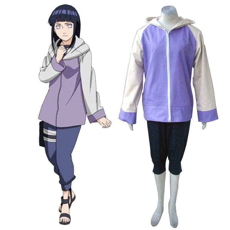 Naruto Shippuden Hinata Hyuga 2 Cosplay Costumes AU