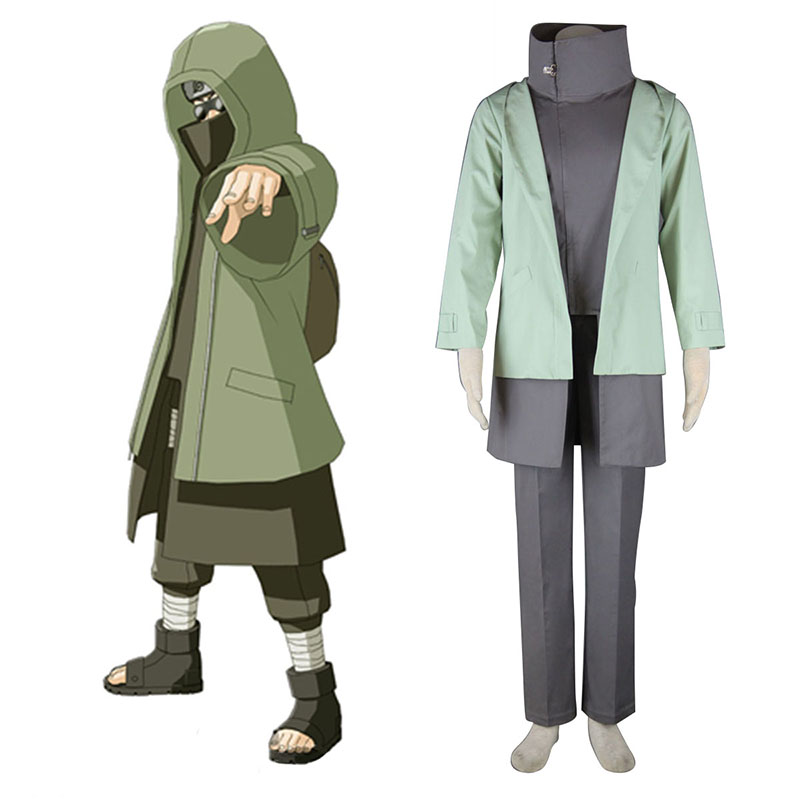 Naruto Shippuden Aburame Shino 2 Cosplay Costumes AU