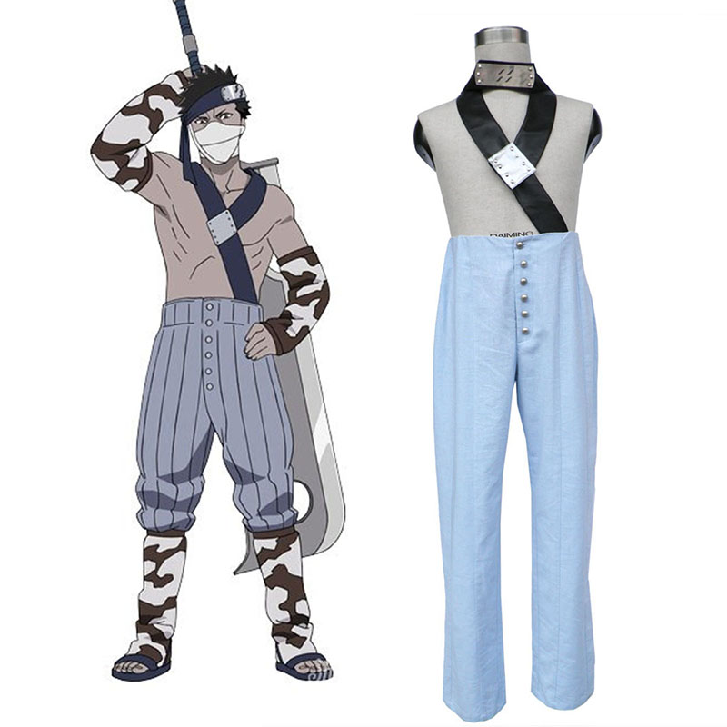 Naruto Momochi Zabuza 1 Cosplay Costumes AU