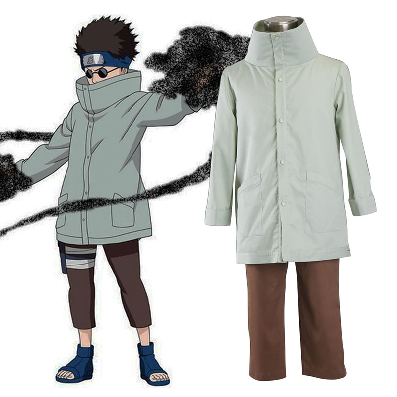 Naruto Aburame Shino 1 Cosplay Costumes AU