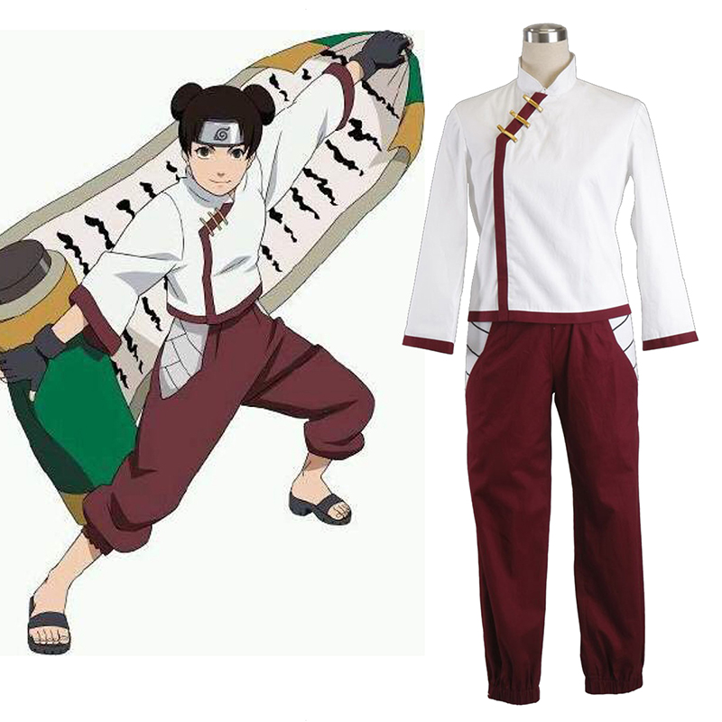 Naruto Shippuden Tenten 2 Cosplay Costumes AU
