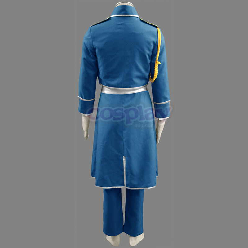 Fullmetal Alchemist Male Military Uniform Cosplay Costumes AU