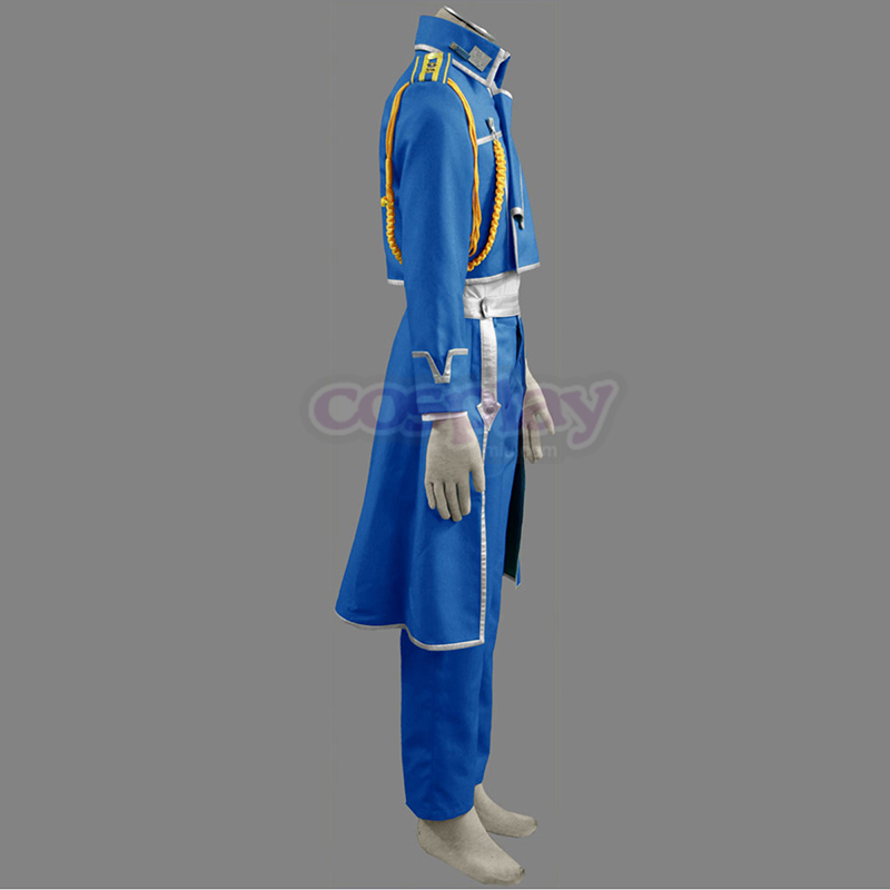 Fullmetal Alchemist Roy Mustang 1 Cosplay Costumes AU