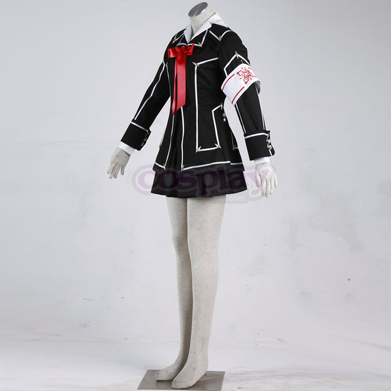 Vampire Knight Day Class Black Female School Uniform Cosplay Costumes AU