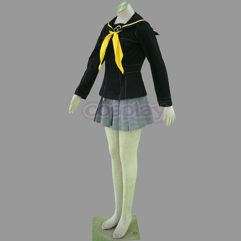 Shin Megami Tensei: Persona 4 Winter Female School Uniform Cosplay Costumes AU