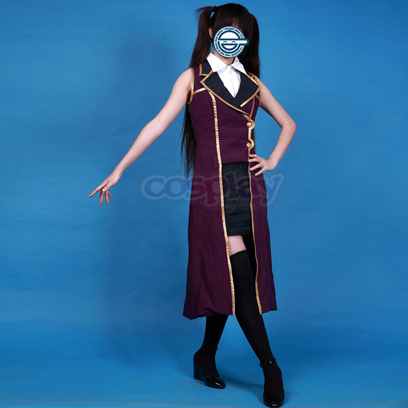 Code Geass Villetta Nu 1 Cosplay Costumes AU