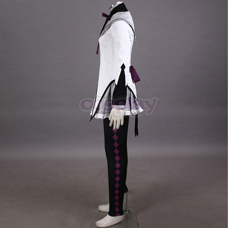 Puella Magi Madoka Magica Akemi Homura 1 Cosplay Costumes AU