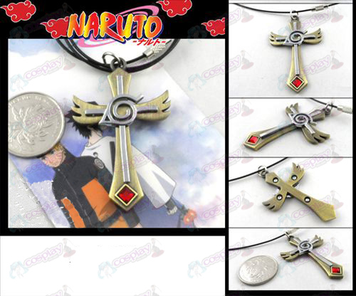 Naruto konoha Necklace bronze