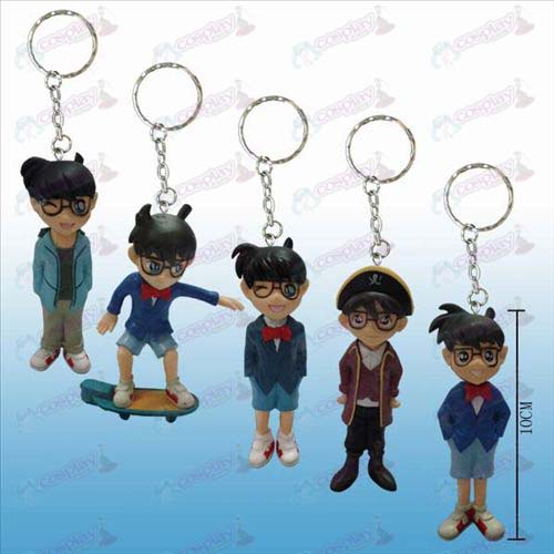A5 models Conan character with large doll key chain