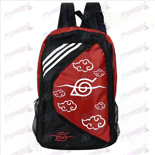 1225 Naruto Red Cloud Backpack