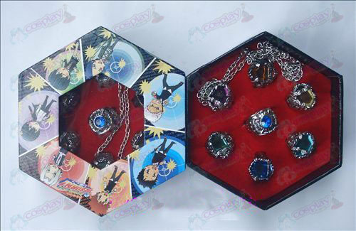 Reborn! Accessories-ring next chapter completely liberated version / Pengo - Ring Necklace Set